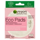 Garnier SkinActive Dischetti Ecologici Struccanti in Microfibra EcoPads, Lavabili e Riutilizzabili